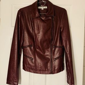 Kenneth Cole NY vegan-leather Jacket